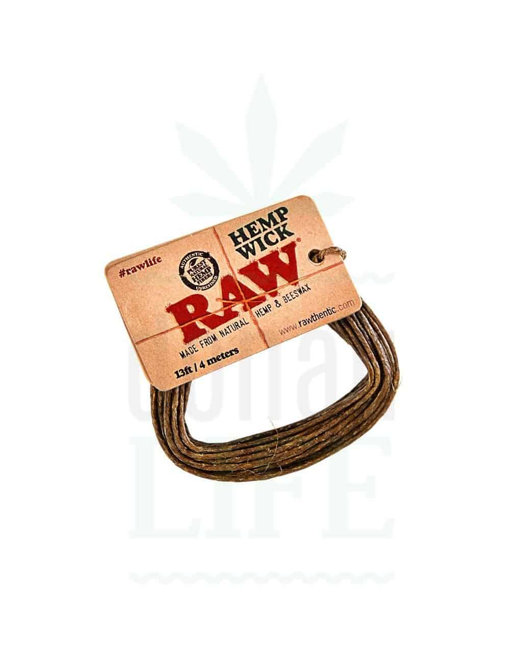Lighter Raw Hemp Wick | 3 m