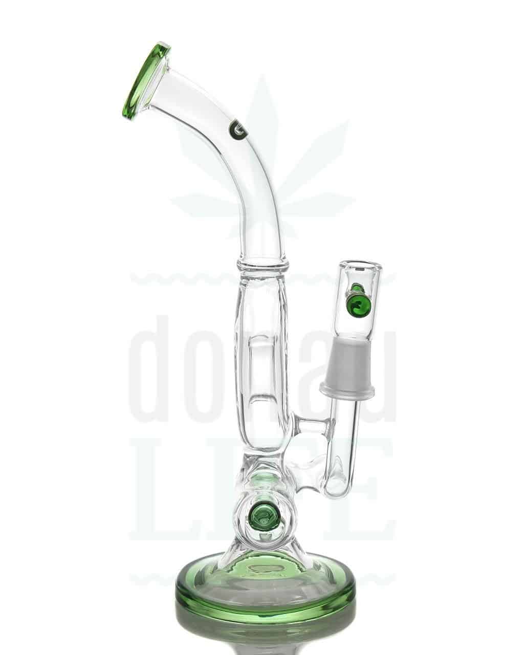 Bong Shop Grace Glass Bubbler ‘Mini Rig’ 23 cm | grün