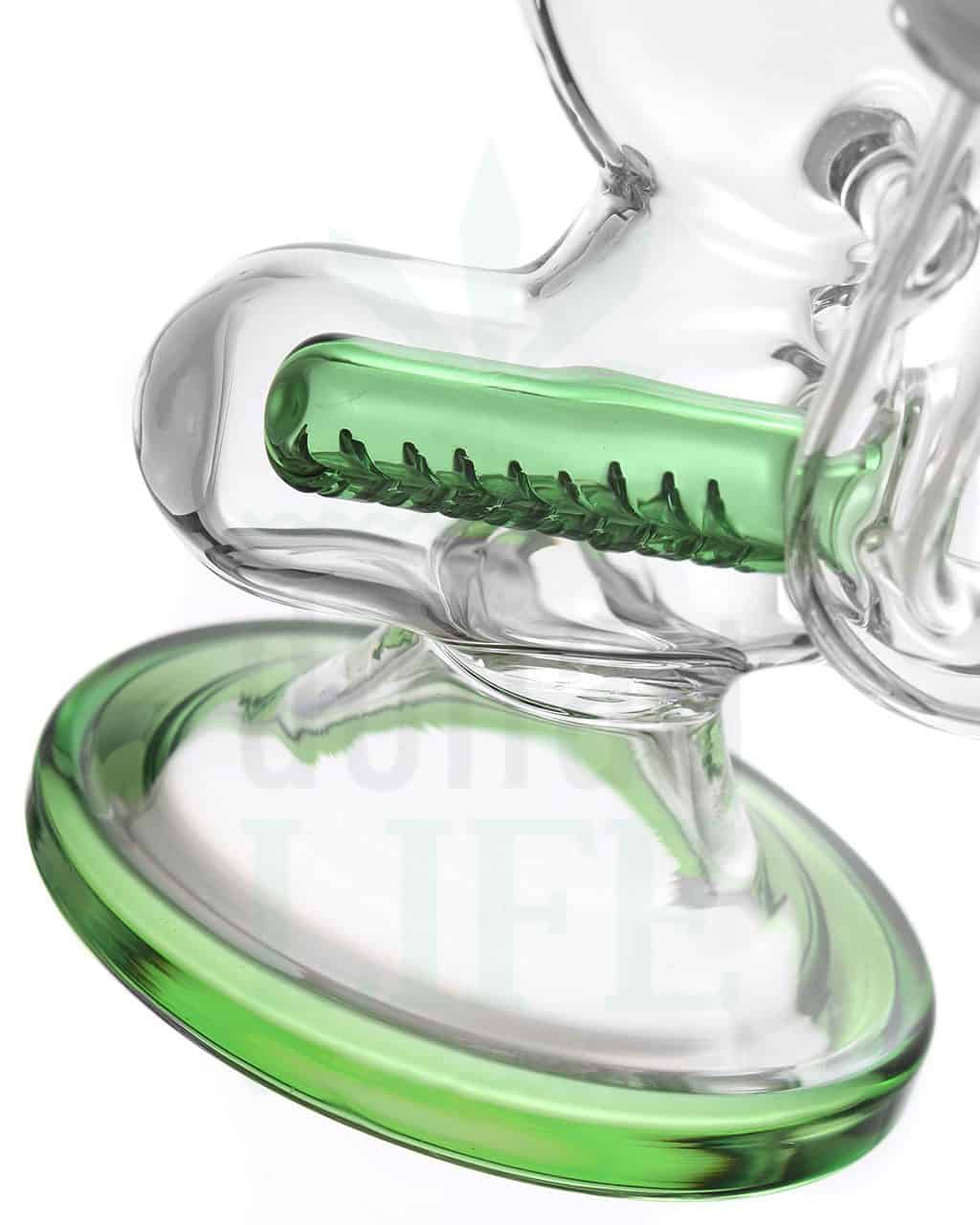 Bong Shop Grace Glass Bubbler ‘Mini Rig’ 23 cm | grün