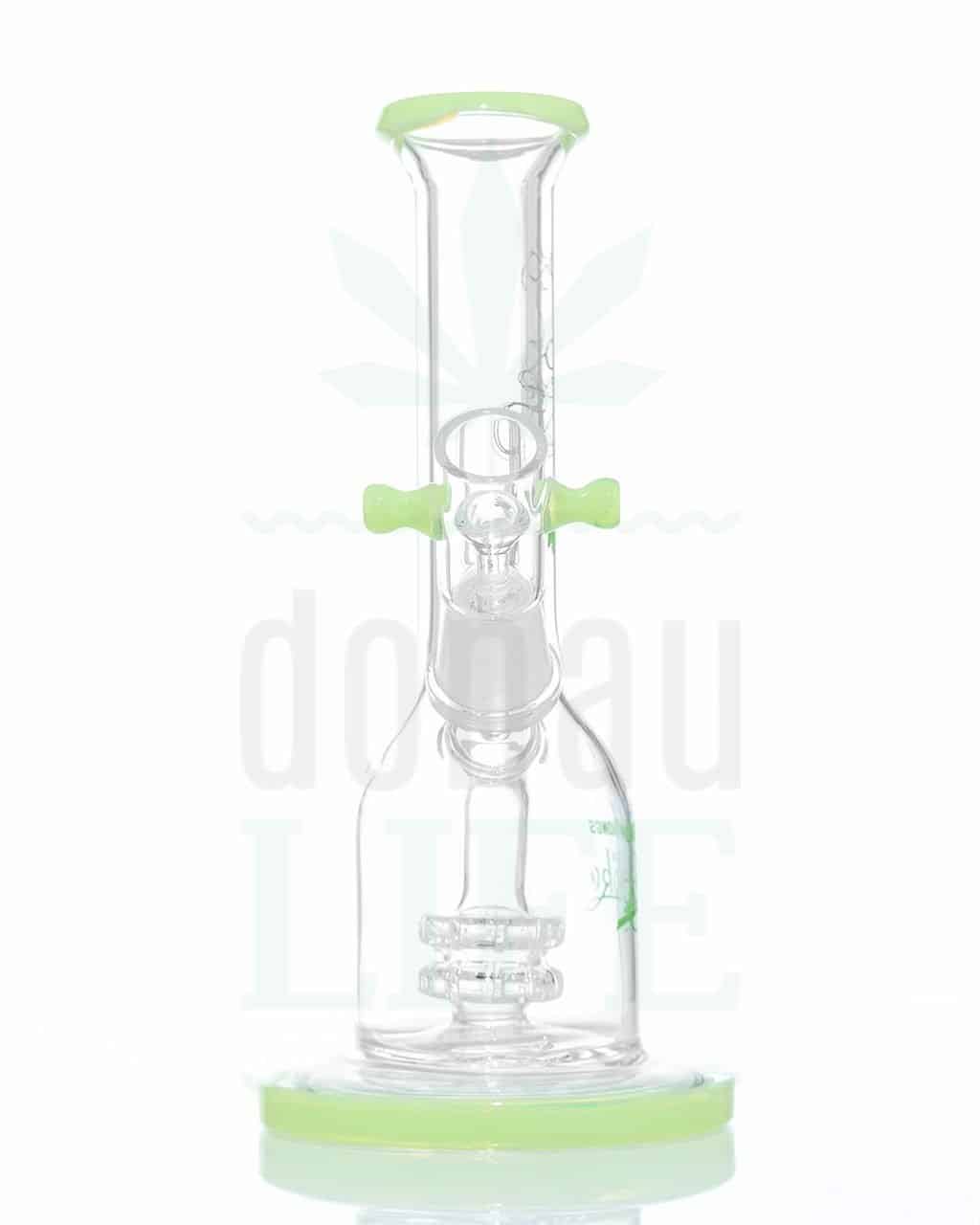 Bong Shop CHEECH & CHONG Bubbler mit Trommel Perc 18 cm | grün