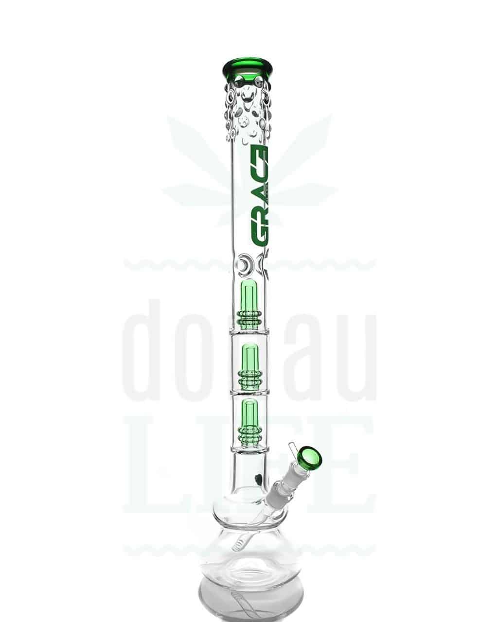 Bong Shop Grace Glass Beaker Bong ‘Big Ben’ 3x Turm-Percolator | 65 cm
