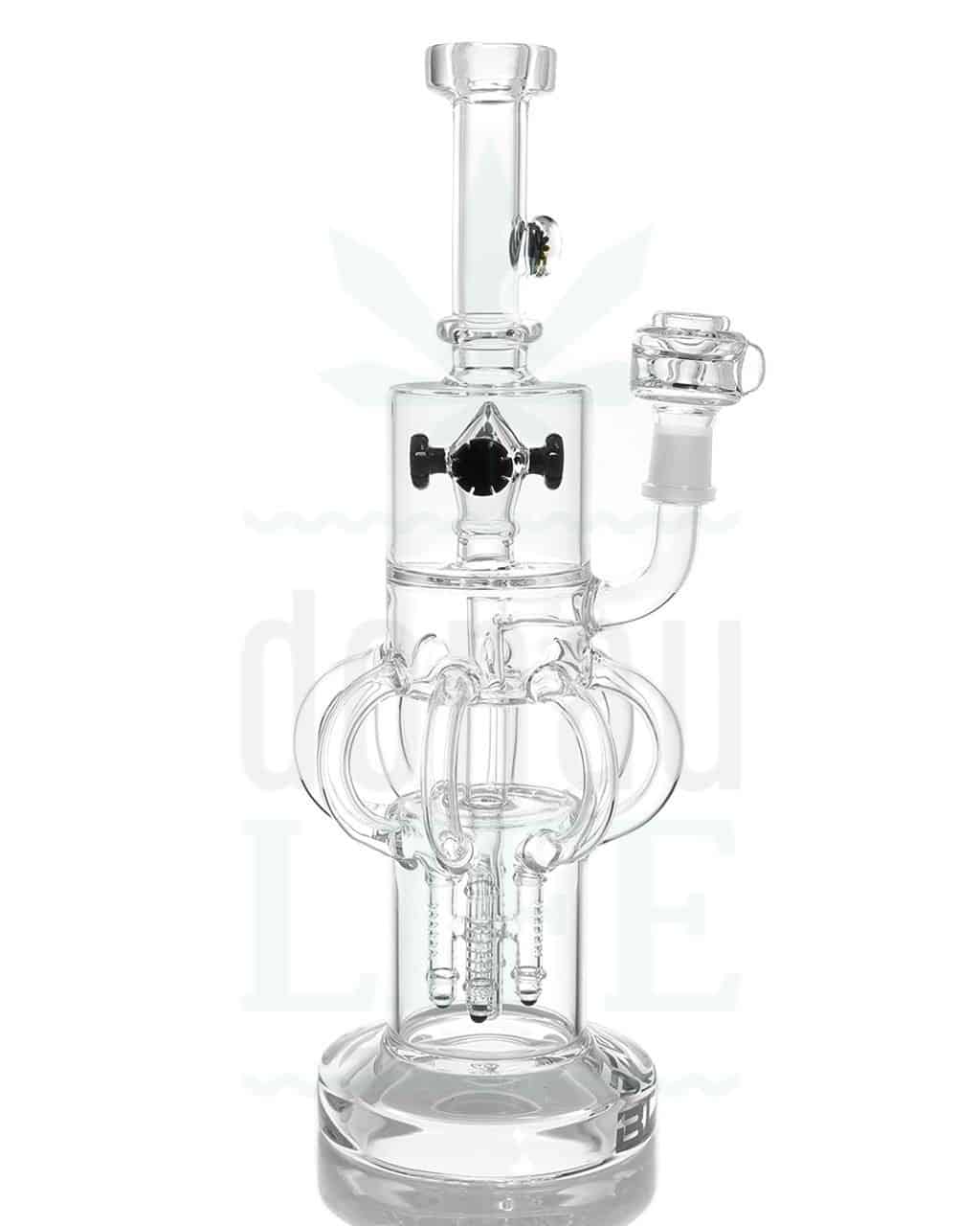 Bong Shop BLAZE GLASS Glasbong ‘Amphore1’ 3-Arm-Schlitz-Diffusor | 38 cm