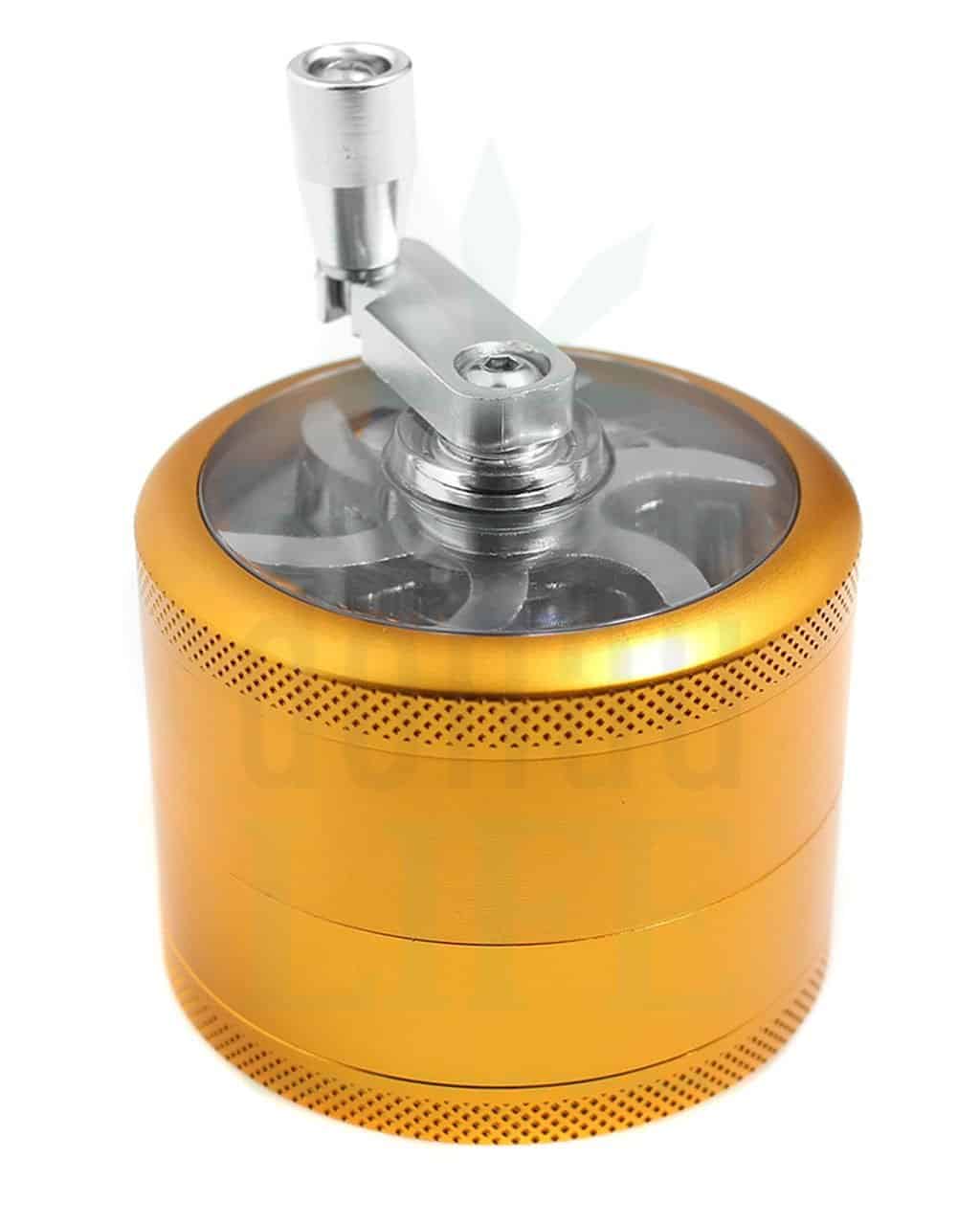 Grinder crank grinder 4-piece aluminum | versch. Colors