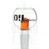 Dab Nails BLACK LEAF Öl-Kopf ‘Inline’ orange | 14,5 mm