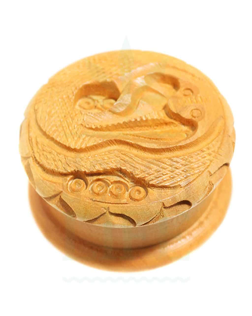 Grinder Grinder aus Shishamholz ‘Kobra’ 2-teilig | Ø 55 mm
