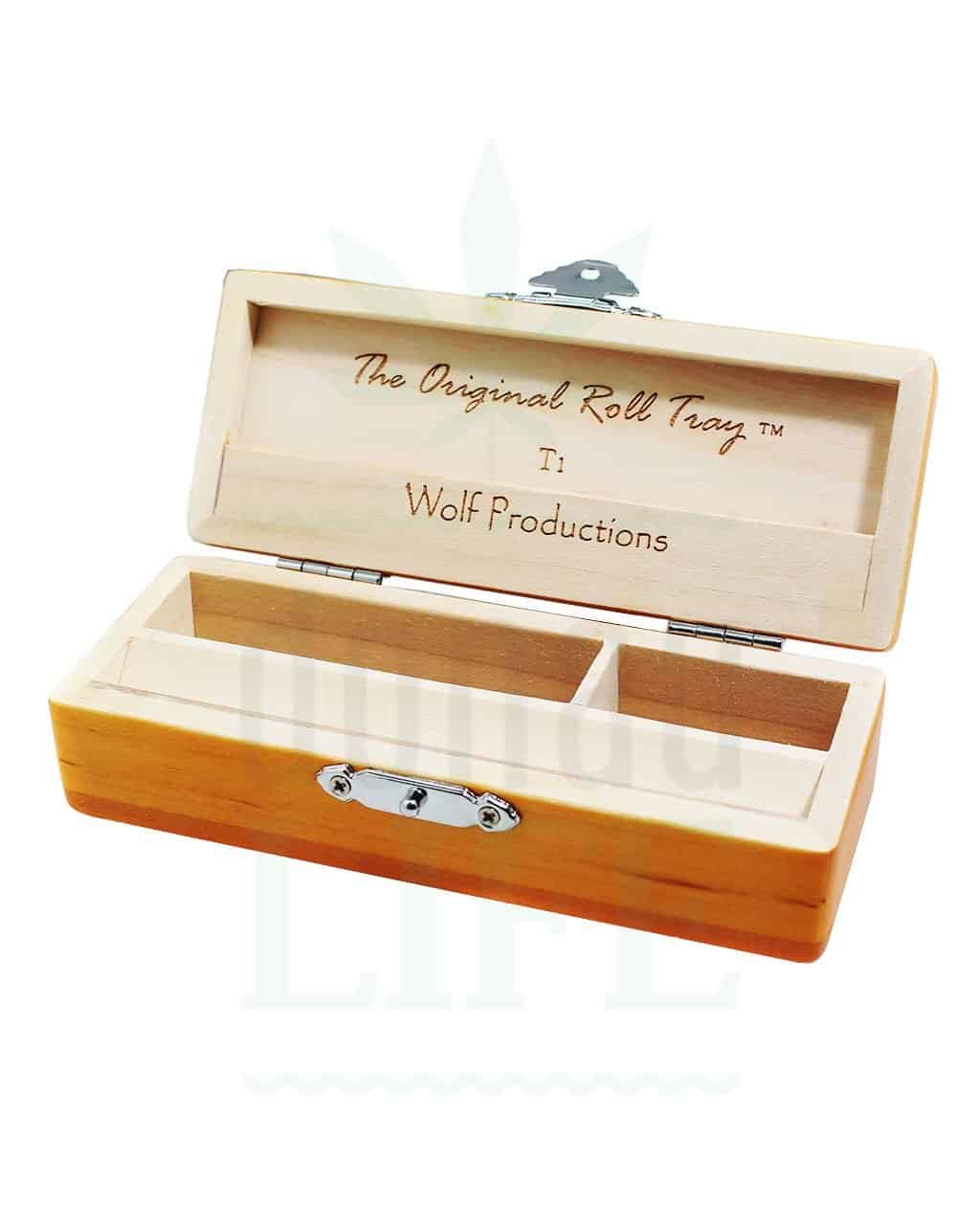Storage Wolf Productions Deluxe Joint Box in legno di betulla Small