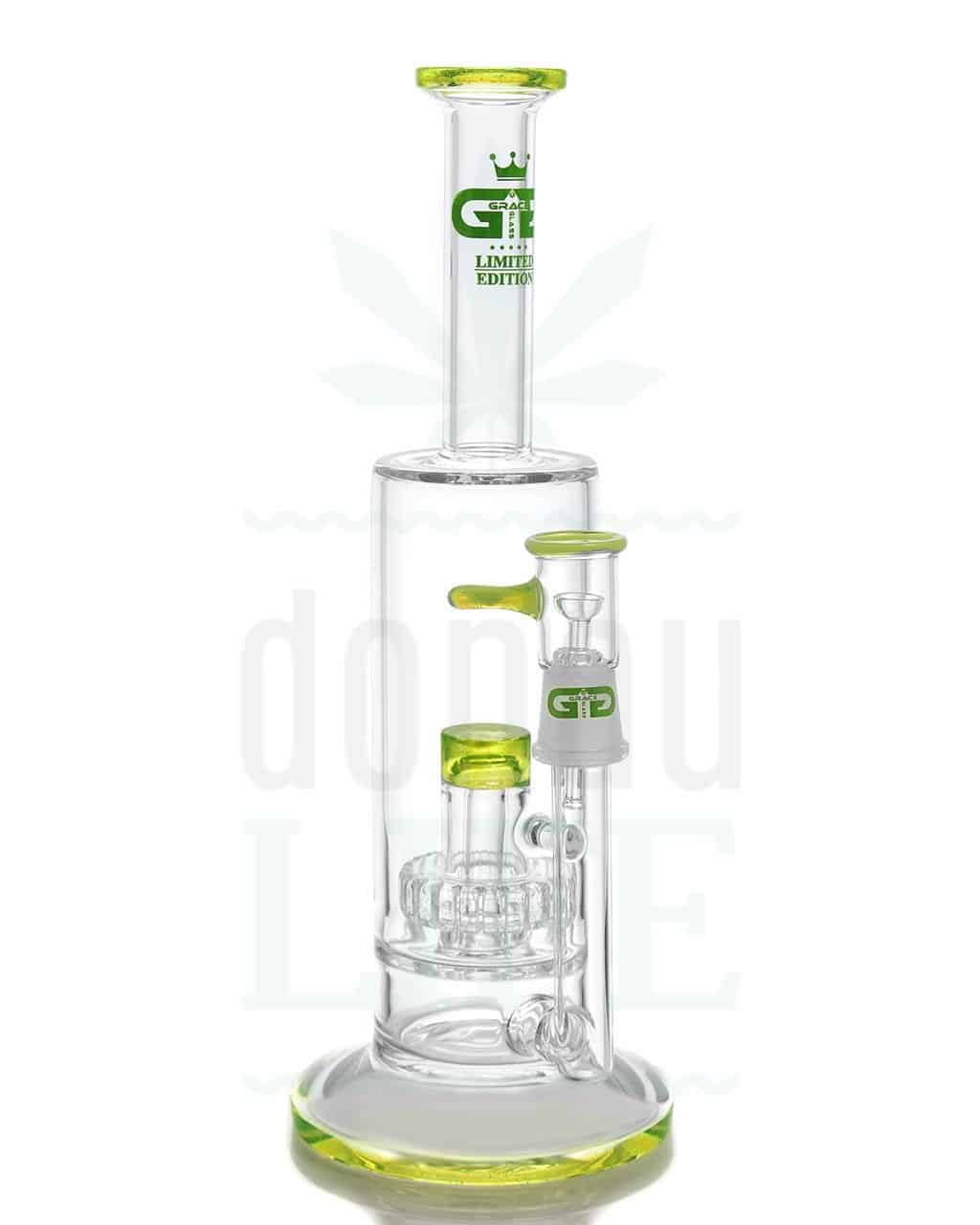 Bong Shop Grace Glass Bubbler “UniKeck” Lime Edition | 30 cm
