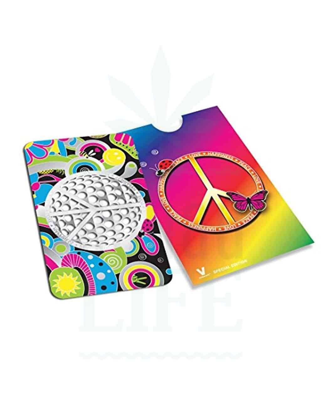 Grinder Cards V SYNDICATE Grinder Card ‘Peace’ | Kreditkarten Format