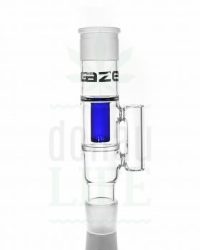 Bong Shop BLAZE GLASS Steckbongmittelteil ‘Blue Perc’