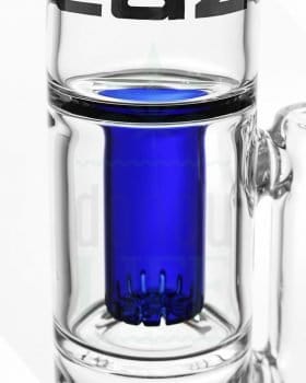 aus Glas BLAZE GLASS Steckbongmittelteil ‚Blue Perc‘