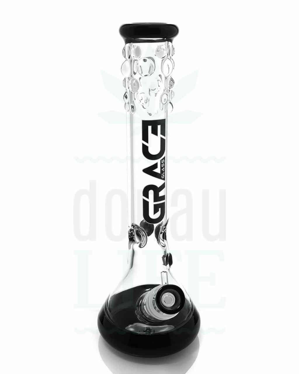 Bong Shop Grace Glass Bong “Black Tiger” 7 mm Edition | 40 cm
