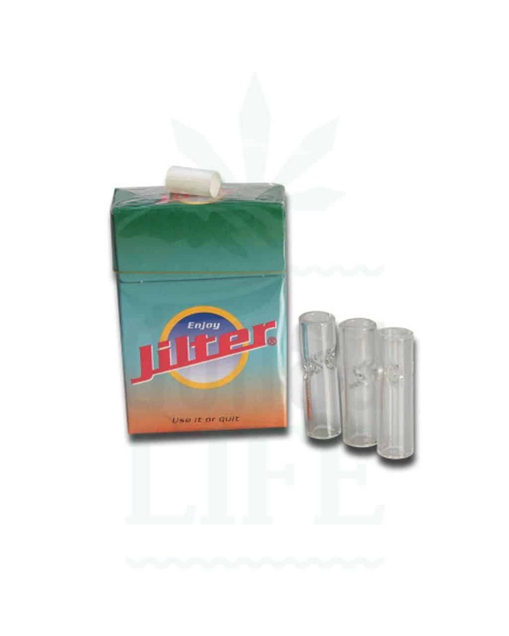 Filter & Aktivkohle JILTER Zigarettenfilter mit Glastips