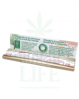 Headshop SMOKING ‚Gold‘ King Size Papers | 33 Blättchen