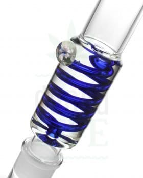 aus Glas BLAZE GLASS Percolatorbong ‚Cool Comb‘ | Kühlspirale