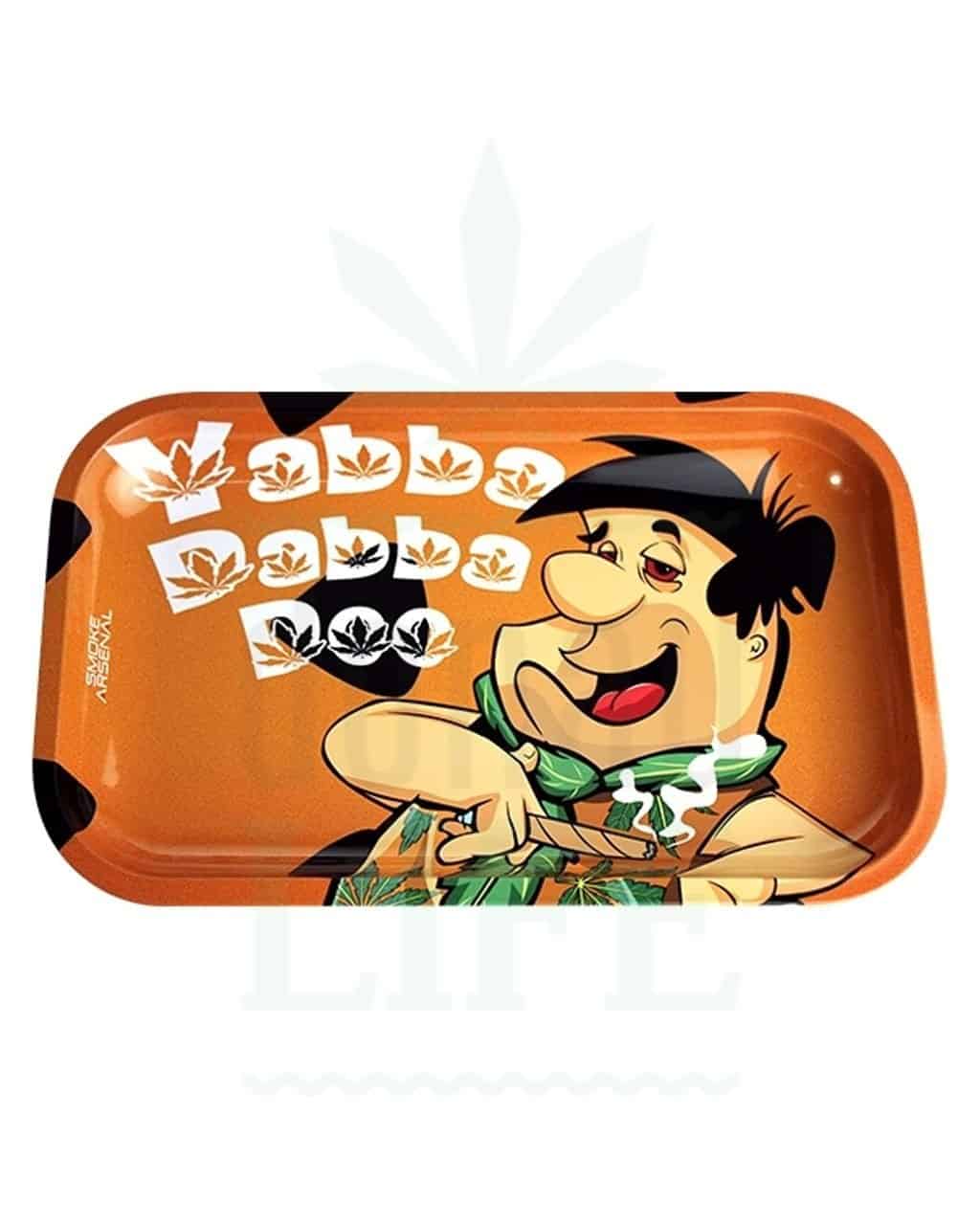 Mischschalen SMOKE ARSENAL Rolling Tray | ‚Dabs dabs dabs‘