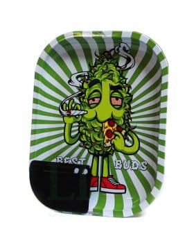 Headshop BEST BUDS Rolling Tray S | ‘Munchies’