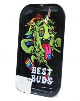 Headshop BEST BUDS Rolling Tray ‚Why me‘ | S