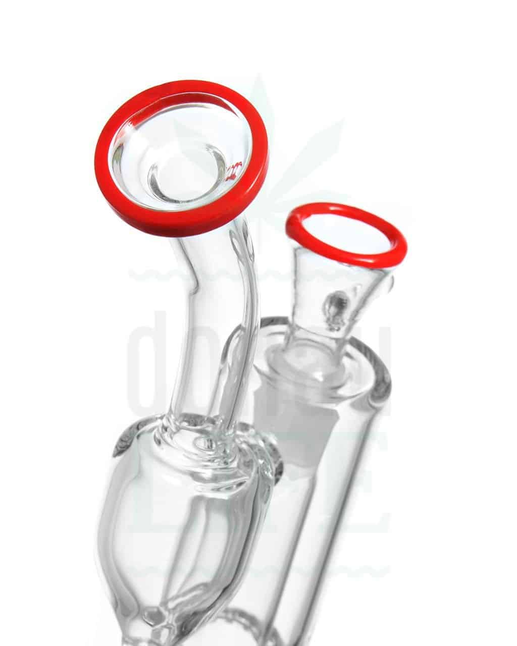 Bong Shop BLAZE GLASS Bubbler Bong ‘Red Fusion’ | 26,5 cm