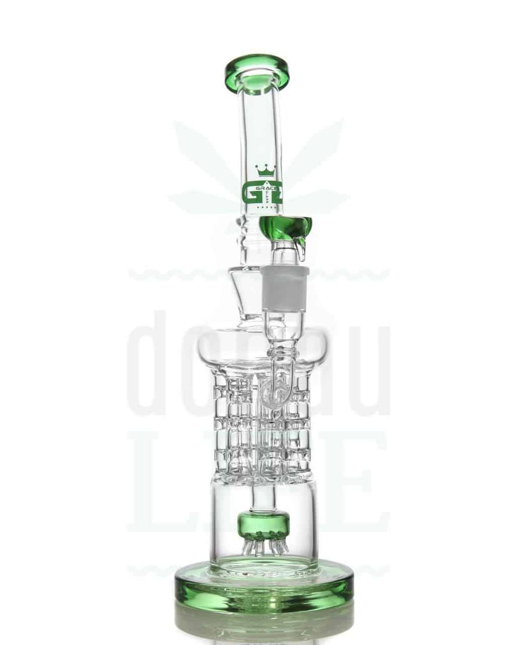 Bong Shop GRACE GLASS OG Series Bubbler ‘Bent’ | 35 cm
