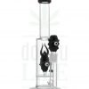 Bong Shop Grace Glass BLACKOUT Series ‘Sivler Haze V2’ | 50 cm