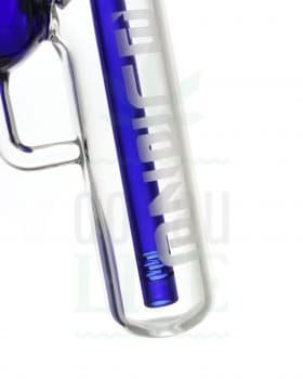 14,5 mm BLAZE GLASS Vorkühler ‚Blazinator‘ blau 45° | 14,5>18,8mm