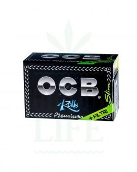 Beliebte Marken OCB Slim Premium Rolls + Tips | 4m