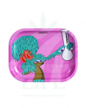 Mischschalen SMOKE ARSENAL Rolling Tray S | ‚Dabs dabs dabs‘