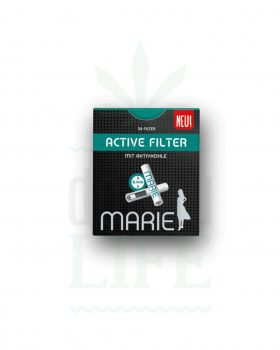 Aktivkohlefilter MARIE Aktivkohlefilter 6 mm | 34 Filter