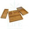 aus Holz RAW Mischschale ‘Triple Flip’ | Bambus