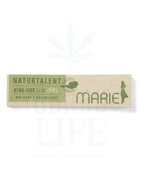 Longpapers / King Size MARIE ‘Naturtalent’ Kingsize + Tips Rolling Papers