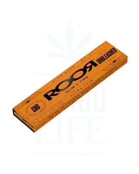 Longpapers / King Size ROOR Ultra Thin Papers KSS + Tips unbleached | 32 Blatt