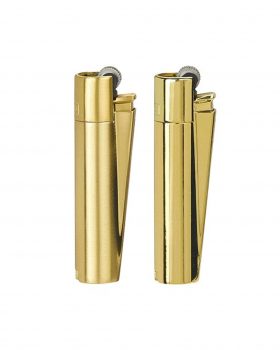 Anzünder CLIPPER Metall Feuerzeug ‚Gold Standard‘