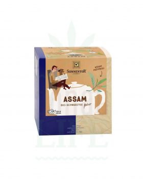 Tee & Kräuter SONNENTOR Assam pur Bio Schwarztee 36g | Kannenbeutel