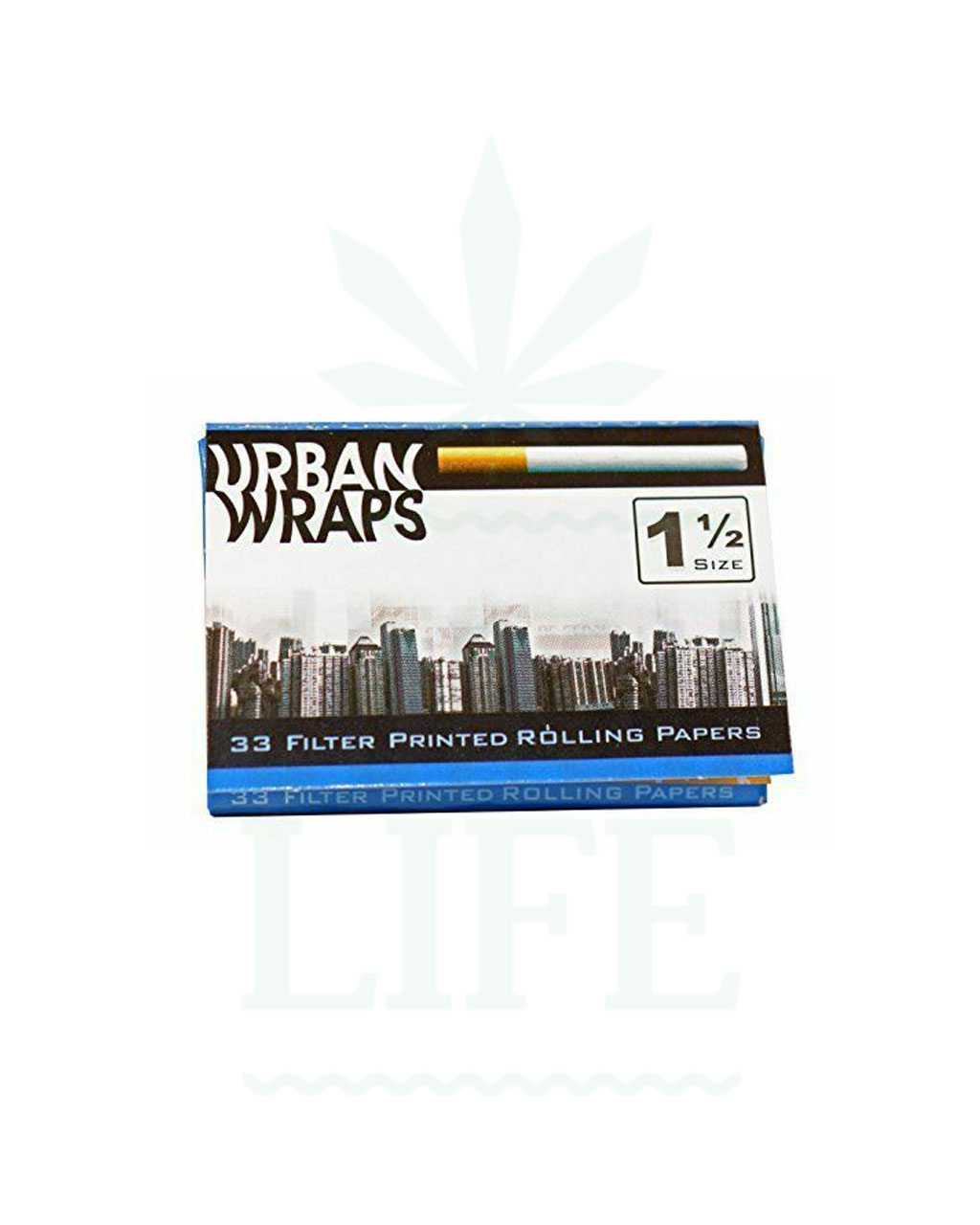 Papers URBAN WRAPS 1 1/2 Size Papers Zigaretten Druck | 33 Blatt