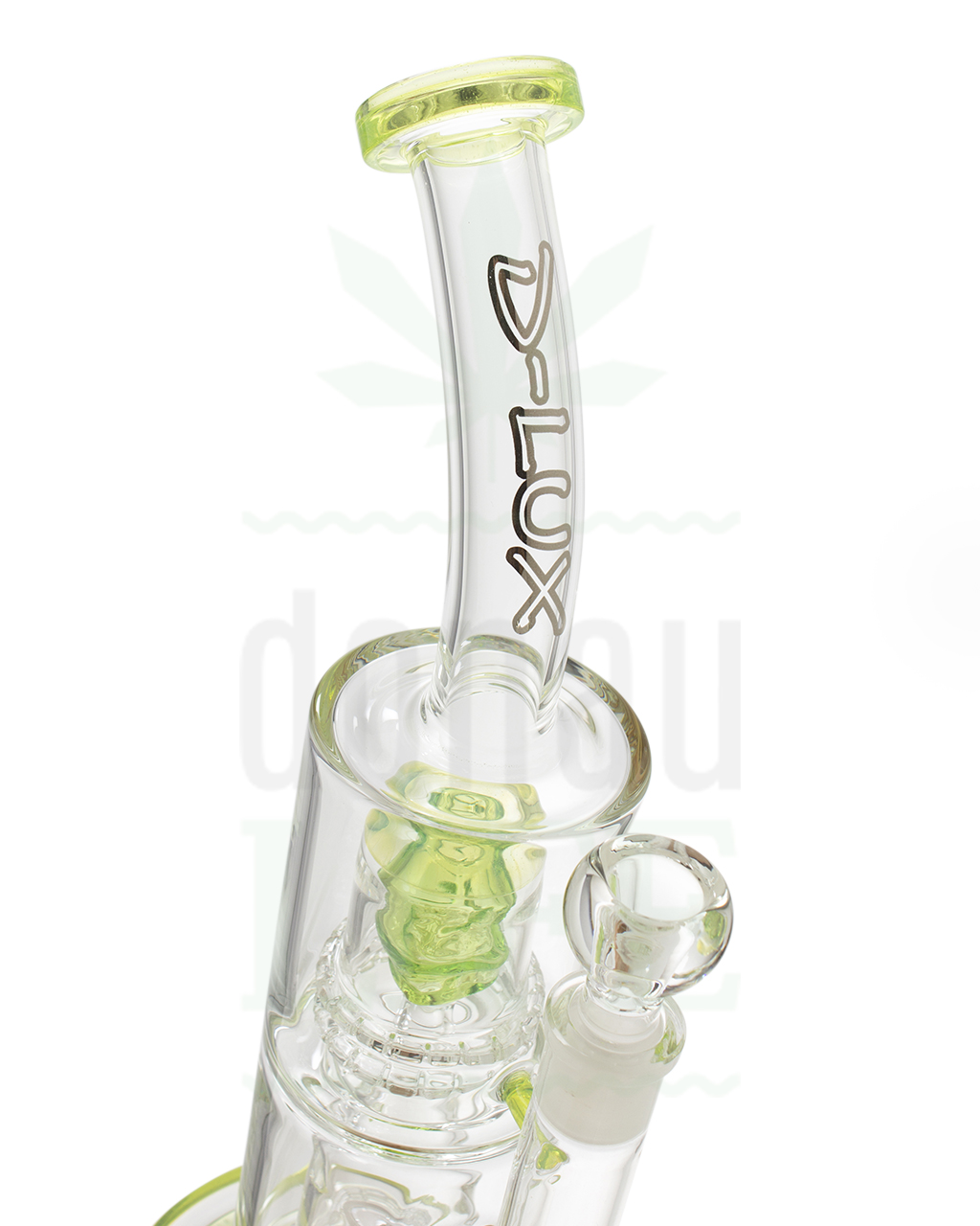 Bong Shop D-LUX Bubbler ‘Cordula Green’ | 36 cm