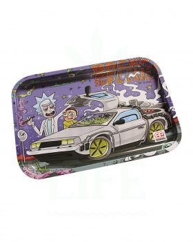 aus Metall DUNKEES Rolling Tray L | ‚Back for the Flower‘