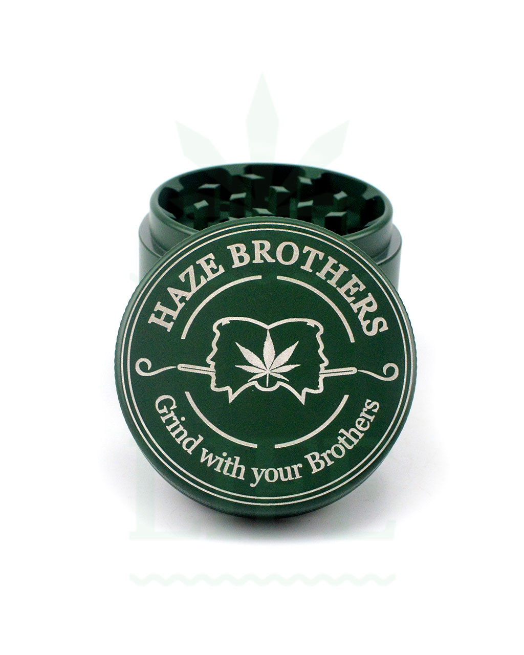 Headshop HAZE BROTHERS Grinder 4-teilig ‘Ceramic’ | Ø 55 mm