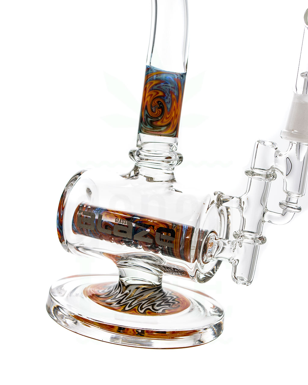 Bong Shop BLAZE GLASS Dab-bubbler ‘Hypnotic’ | 23 cm