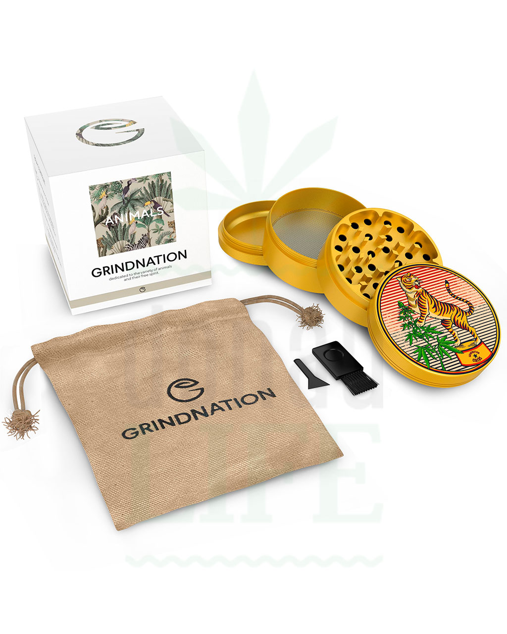 Grinder GRINDNATION Premium Grinder ‚Art Series‘ | 63 mm