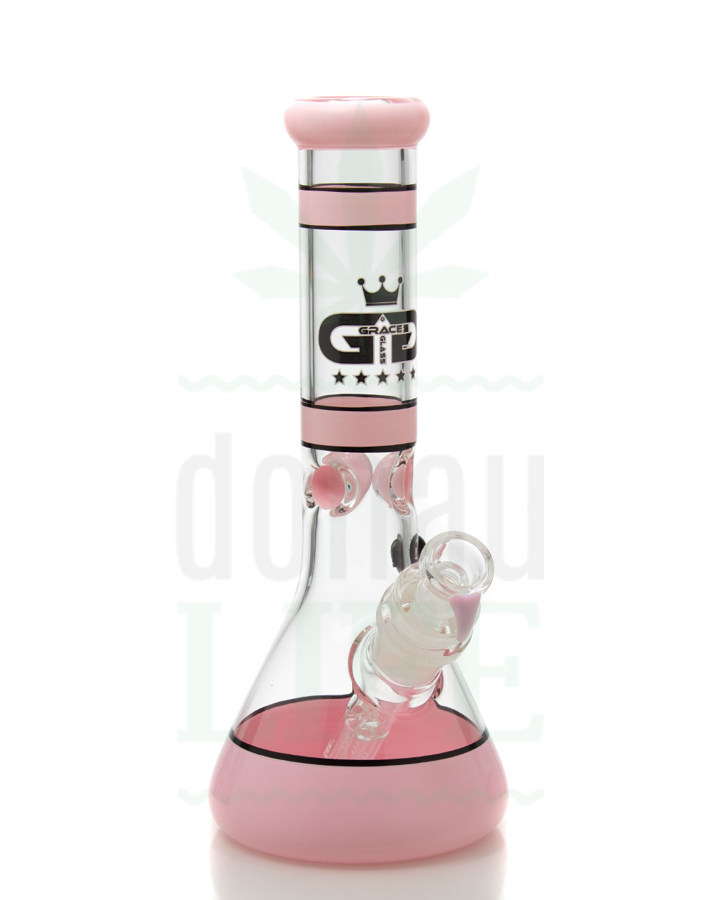 aus Glas GRACE GLASS Beaker Series ‚Rockabilly‘ | 30 cm