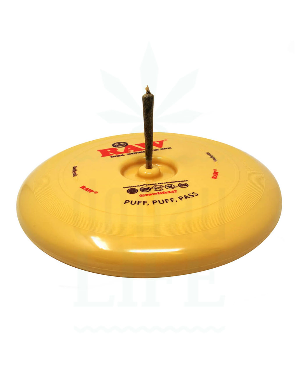 Mischschalen RAW Frisbee Flying Disk | Puff, puff, pass
