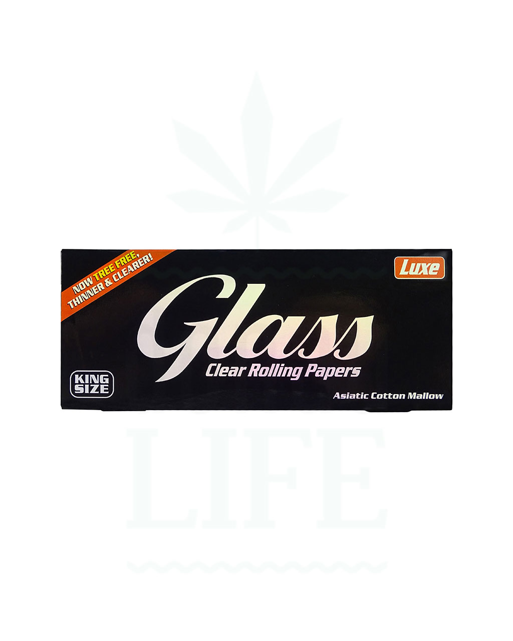 Headshop GLASS Papers King Size | transparent
