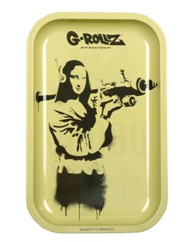 aus Metall G-ROLLZ Rolling Tray M | ‚Mona Launcher‘