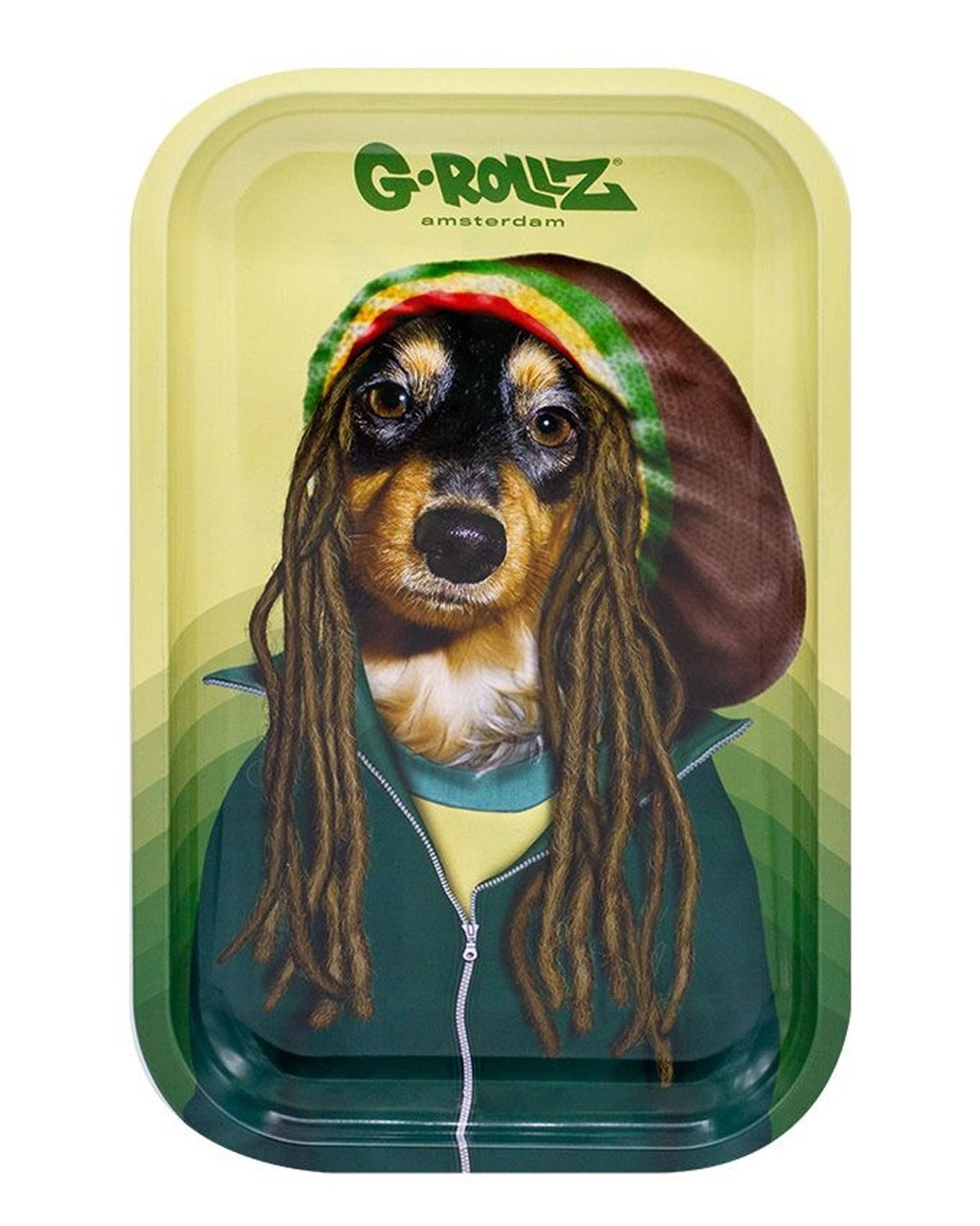 Mischschalen G-ROLLZ Rolling Tray M | ‘Reggae Dog’