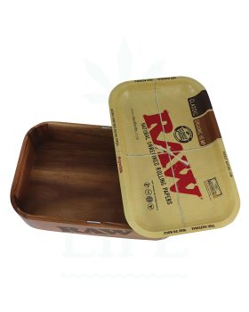 aus Holz RAW Mischschale + Box ‚Cache Box‘ | M