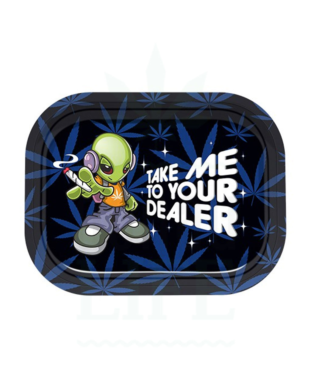 Mischschalen SMOKE ARSENAL Rolling Tray S | ‘Take me to your Dealer’