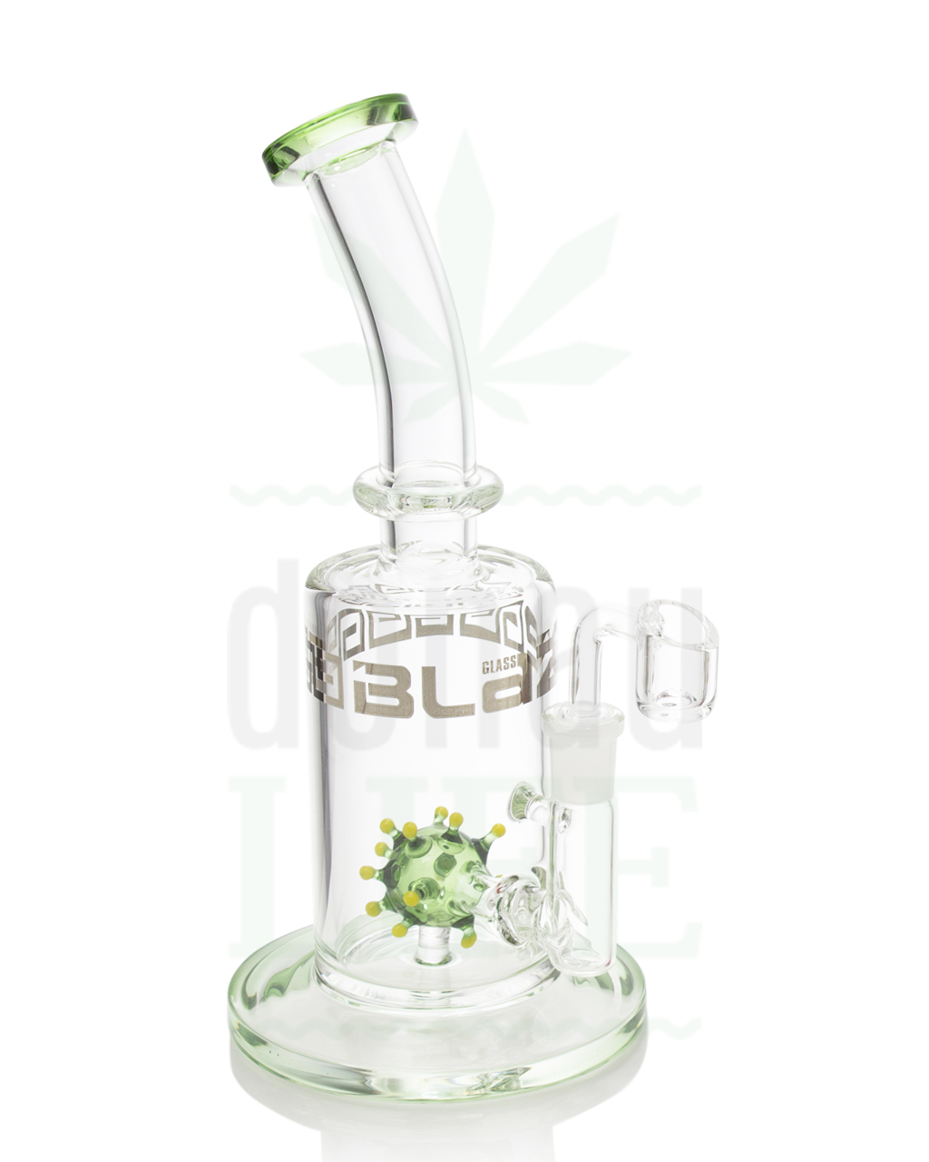 Bong Shop BLAZE GLASS Dab-bubbler ‚Virus‘ | 24 cm