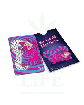 Edelstahl Grinder V SYNDICATE Grinder Card ‚We are all mad here‘ | Kreditkarten Format