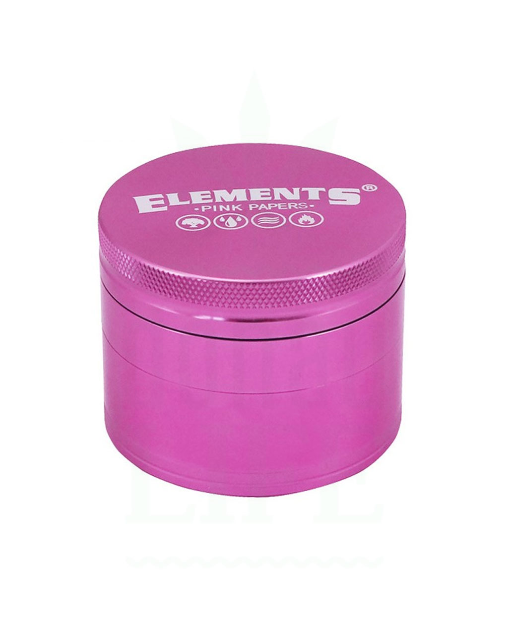 Headshop ELEMENTS Aluminium Grinder Pink | 61 mm