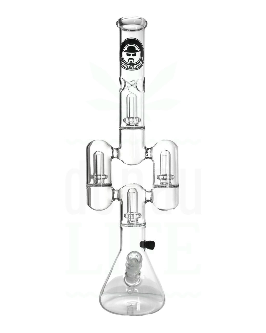 Bong Shop HEISENBERG Glasbong ‘Twin Tower’ | 57 cm